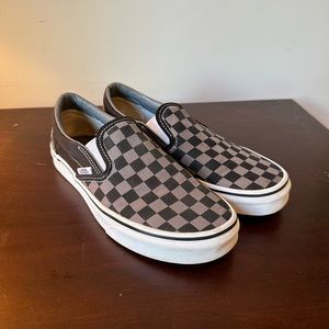 Checker Slip On Vans